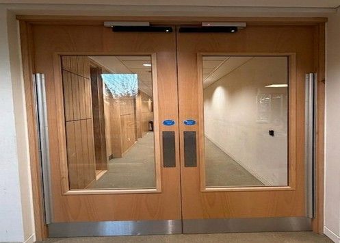 Certified fire doors installation